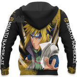 Uzumaki Minato Hoodie Sweater Anime Zip Jacket