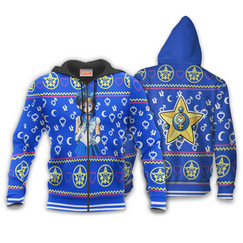 Sailor Mercury Ugly Christmas Sweater Xmas Gifts Idea