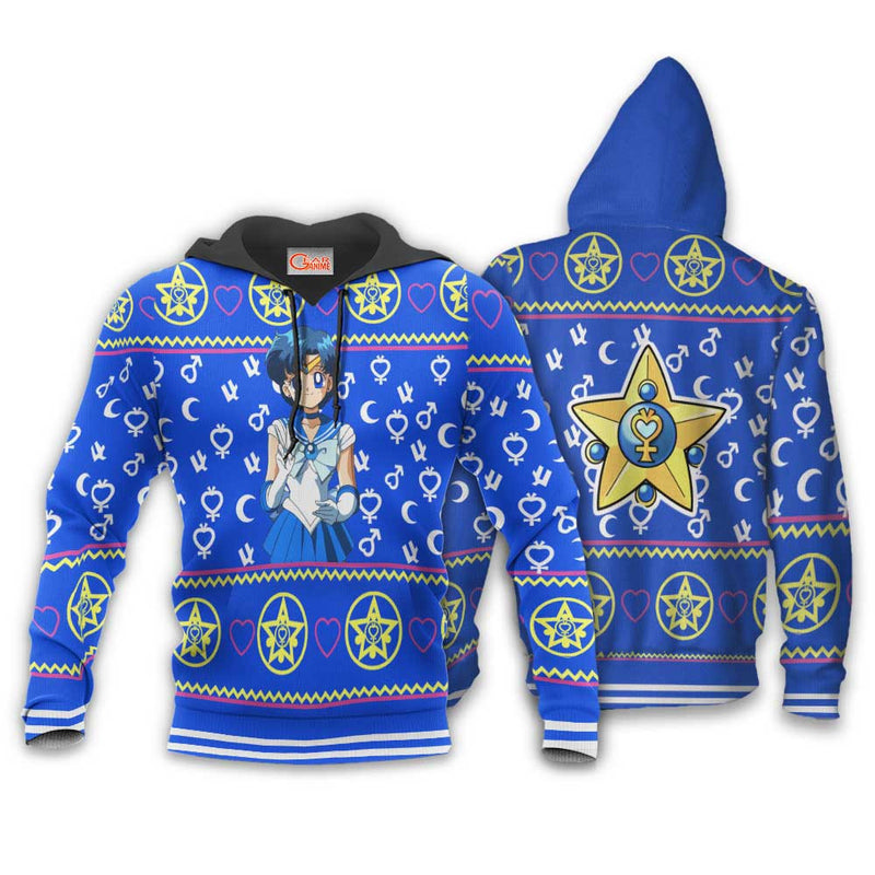 Sailor Mercury Ugly Christmas Sweater Xmas Gifts Idea