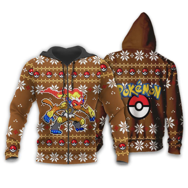 Infernape Ugly Christmas Sweater Anime Xmas Gift