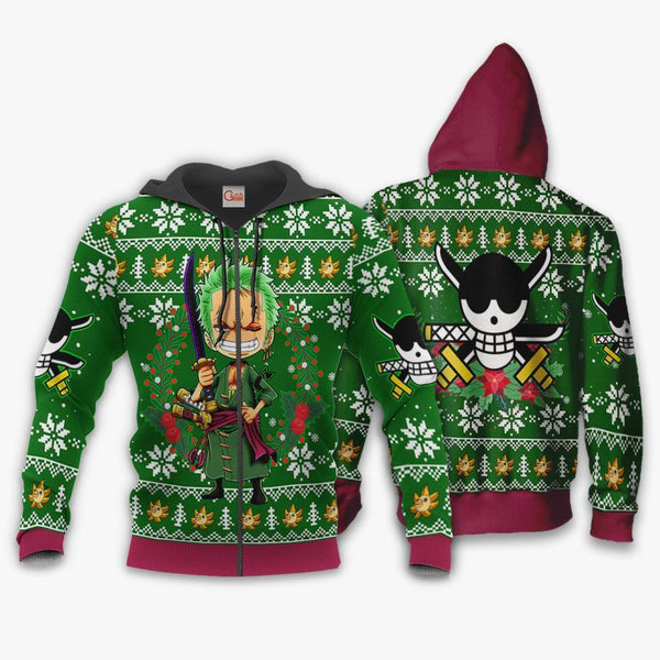 Zoro Ugly Christmas Sweater Xmas Gift VA10