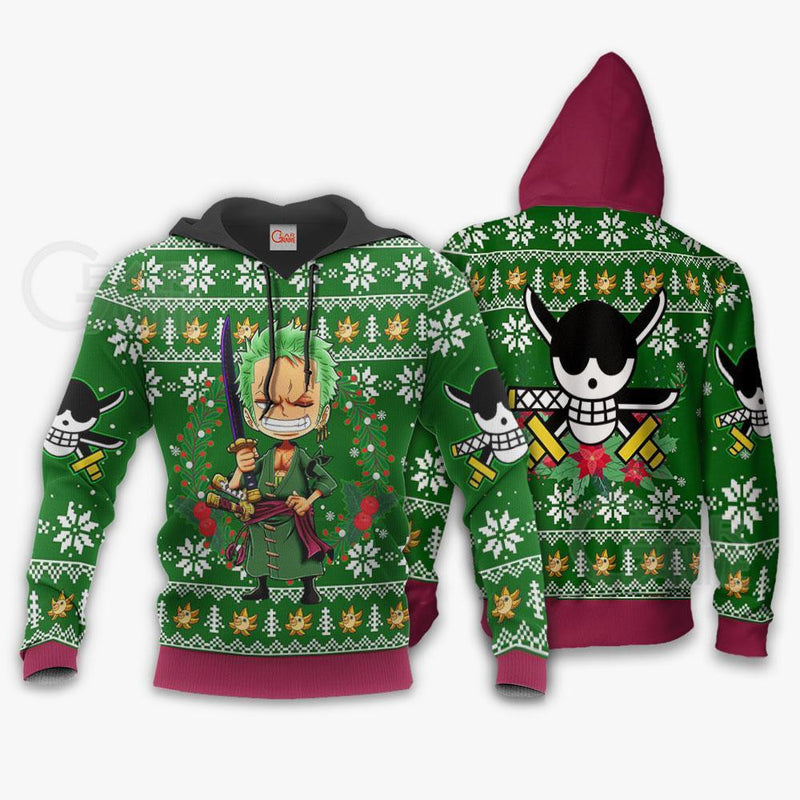 Zoro Ugly Christmas Sweater Xmas Gift VA10