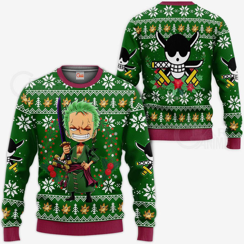 Zoro Ugly Christmas Sweater Xmas Gift VA10