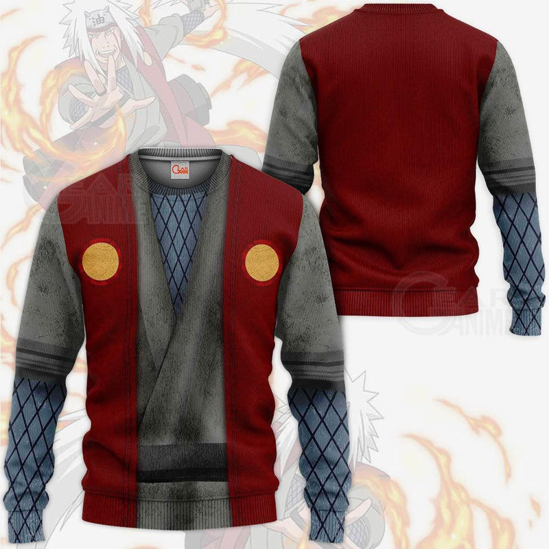 Jiraiya Jacket Costume Cosplay Hoodie Sweater