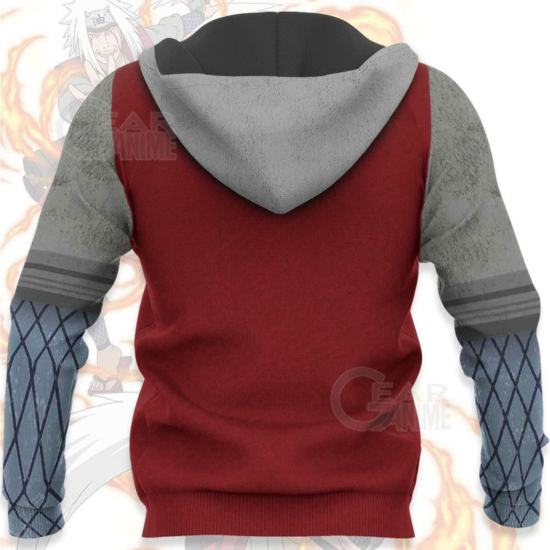 Jiraiya Jacket Costume Cosplay Hoodie Sweater