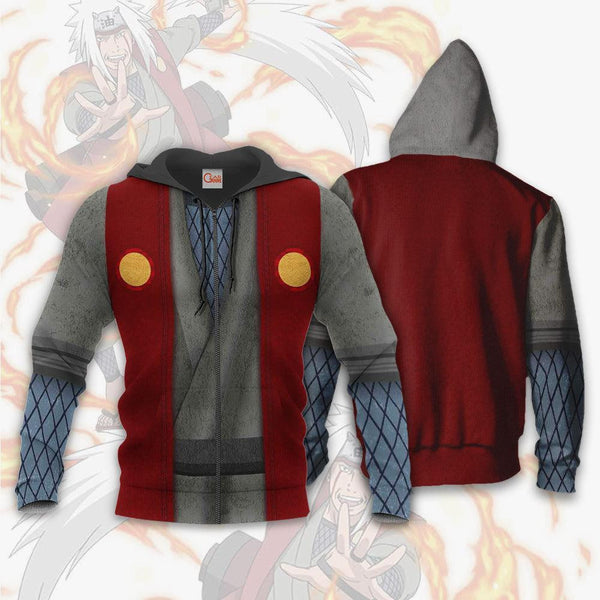 Jiraiya Jacket Costume Cosplay Hoodie Sweater