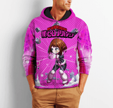 Ochako Uraraka Zip Hoodie Shirt Fan Gift HA06