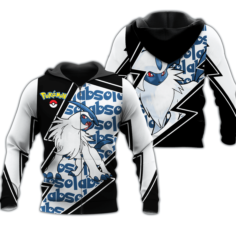 Absol Zip Hoodie Costume Shirt Fan VA06