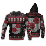 Shingeki Ugly Christmas Sweater Garrison Xmas