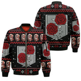 Shingeki Ugly Christmas Sweater Garrison Xmas