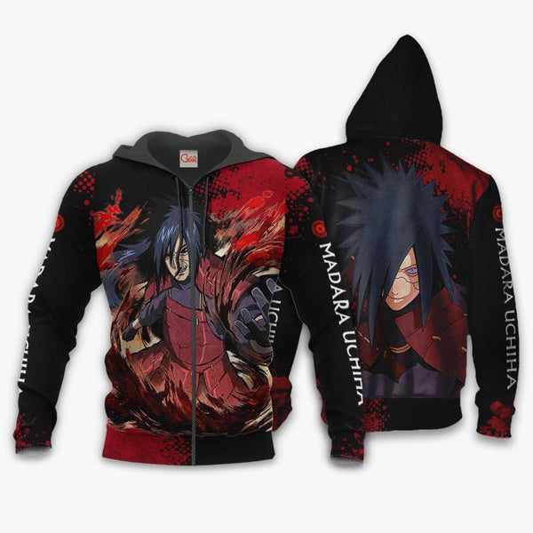 Uchiha Madara Sweatshirt Anime Hoodie Jacket VA11