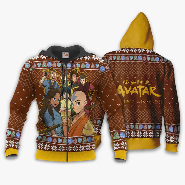 Avatar Airbender Ugly Christmas Sweater Xmas Gift VA11