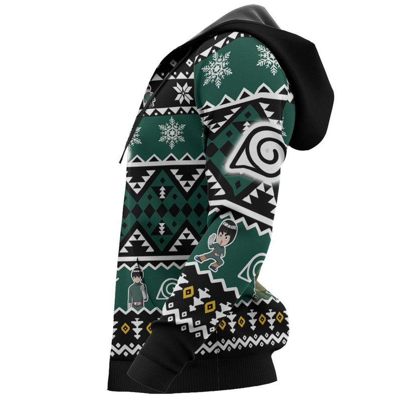 Rock Lee Ugly Christmas Sweater Anime Xmas Gifts Idea