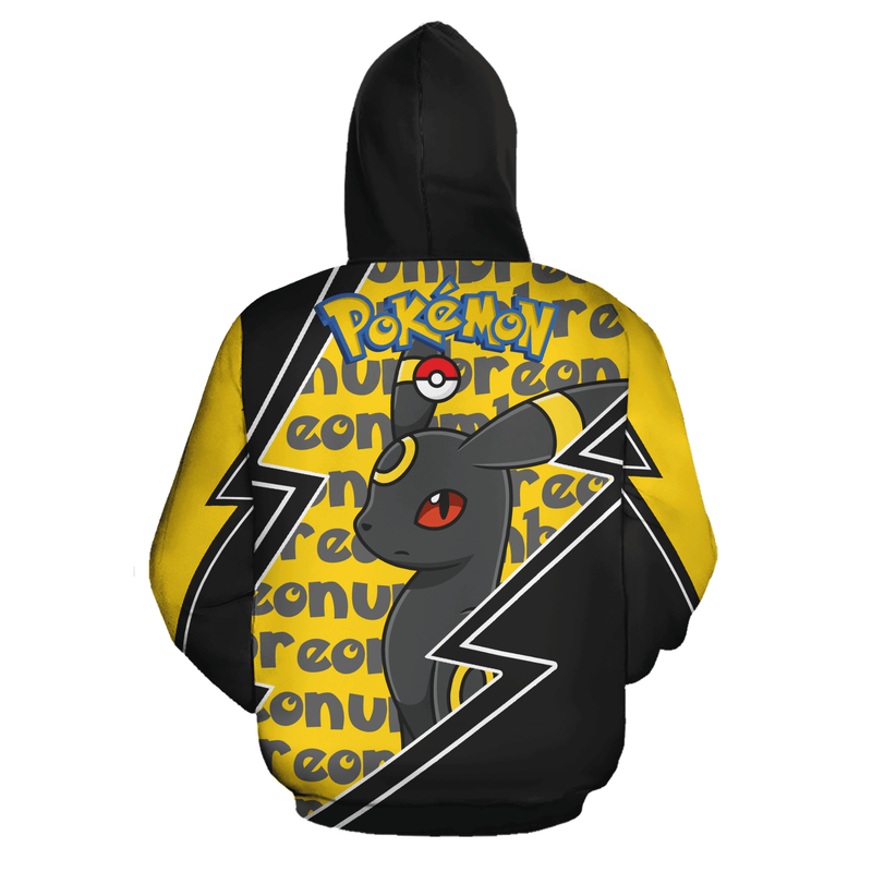 Umbreon Zip Hoodie Costume Shirt Fan VA06