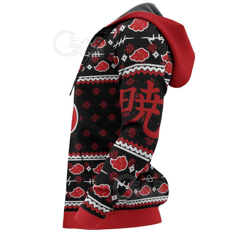 Akatsuki Ugly Christmas Sweater Anime Xmas Gift VA10