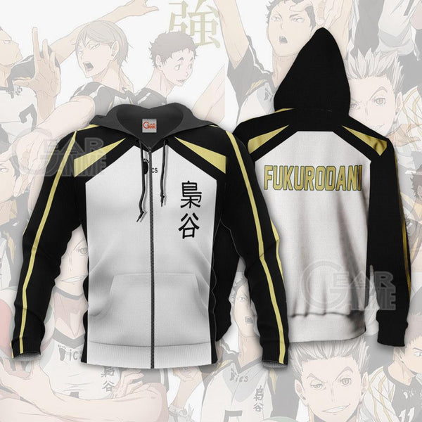 Fukurodani Academy Shirt Costume Hoodie Sweater