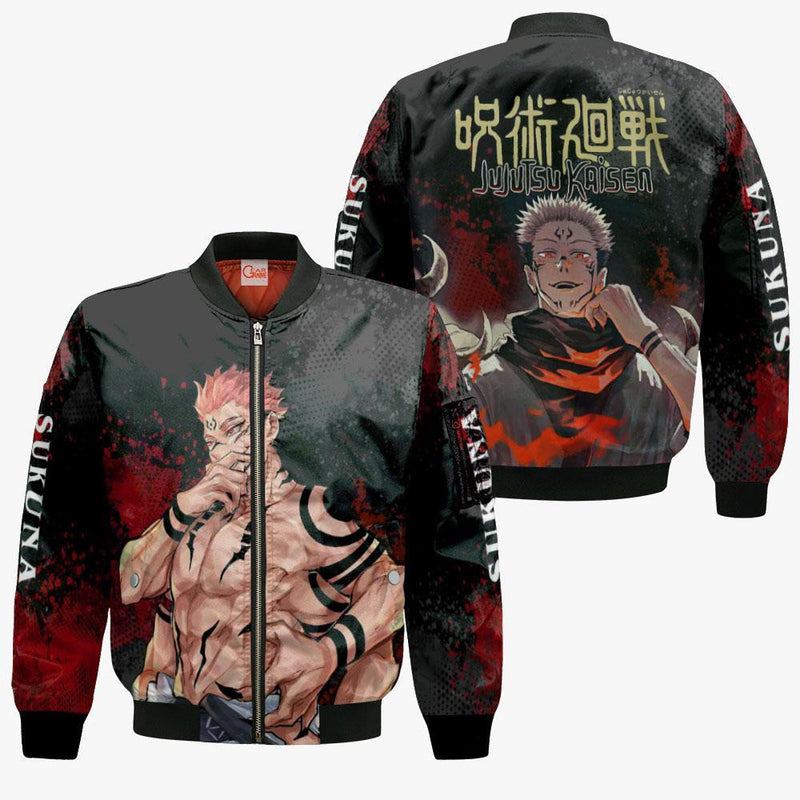 Sukuna Hoodie Shirt Anime Jacket