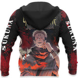 Sukuna Hoodie Shirt Anime Jacket