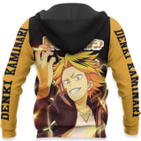 Denki Kaminari Shirt Chargebolt Hero Anime Zip Jacket