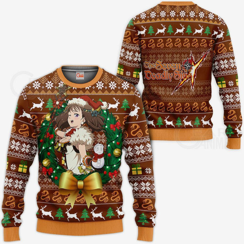 Lady Diane Ugly Christmas Sweater Xmas Gift VA11