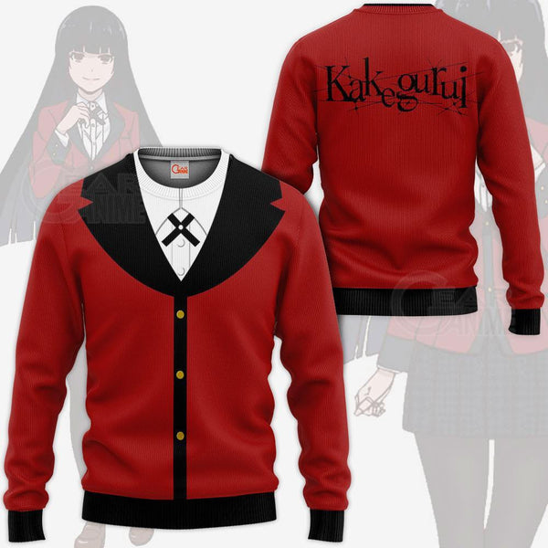 Yumeko Uniform Shirt Kakegurui Hoodie Jacket VA11