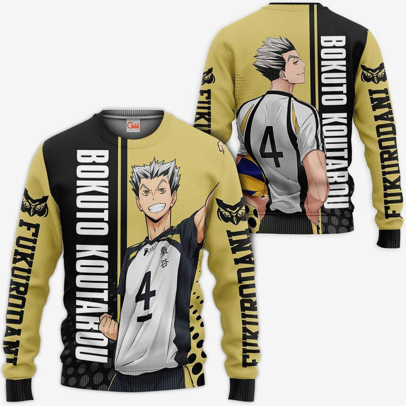 Fukurodani Bokuto Koutarou Hoodie Anime Shirt