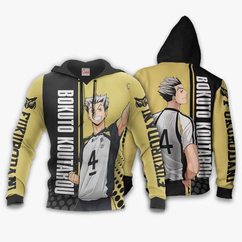 Fukurodani Bokuto Koutarou Hoodie Anime Shirt