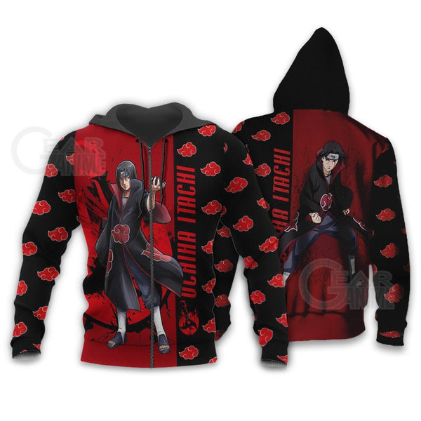 Akatsuki Itachi Hoodie Shirt Akatsuki Jacket