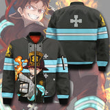 Shinra Kusakabe Hoodie Shirt Uniform Sweater Jacket