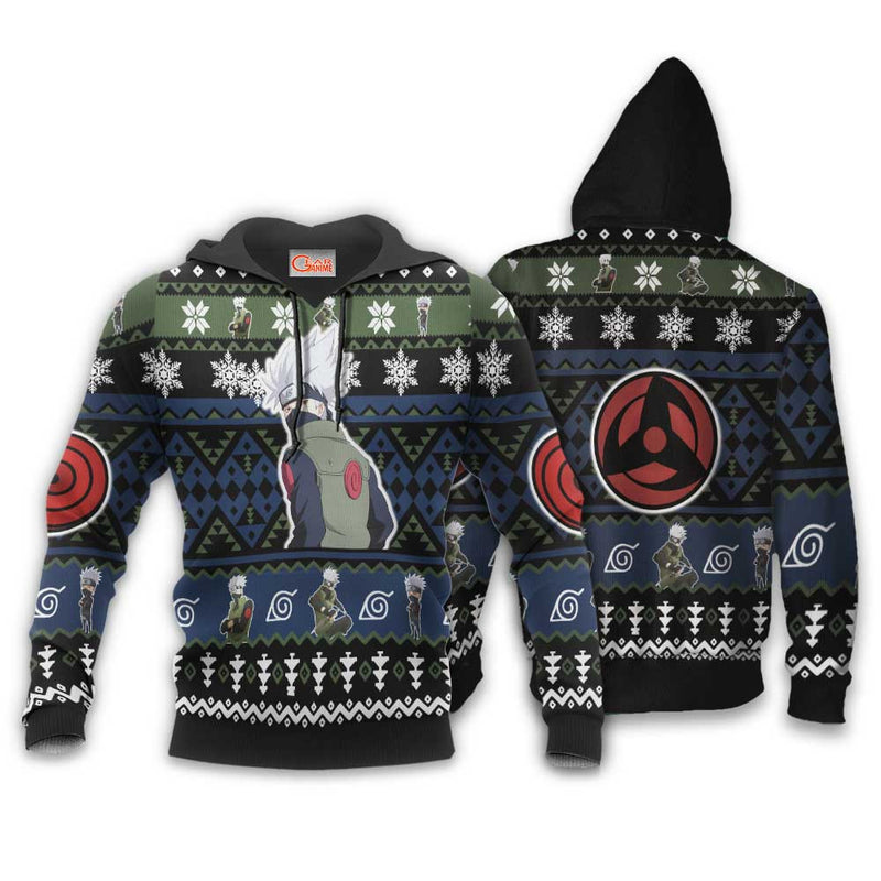 Hatake Kakashi Ugly Christmas Sweater Anime Xmas Gifts Idea