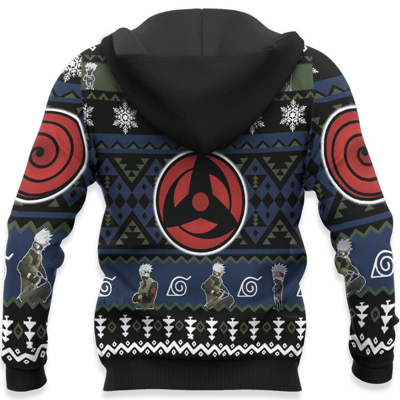 Hatake Kakashi Ugly Christmas Sweater Anime Xmas Gifts Idea