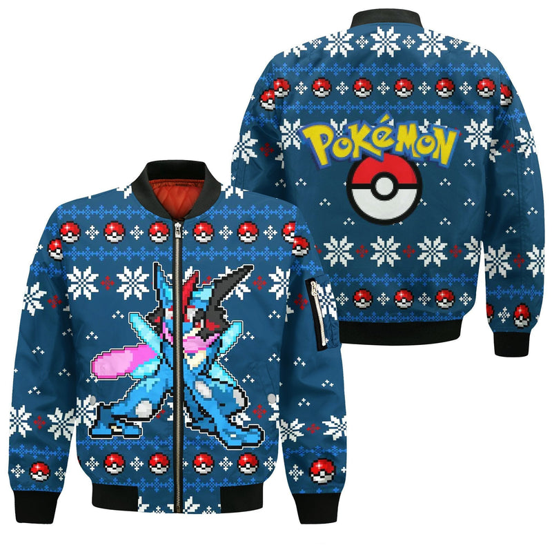 Greninja Ugly Christmas Sweater Anime Xmas Gift