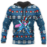 Greninja Ugly Christmas Sweater Anime Xmas Gift