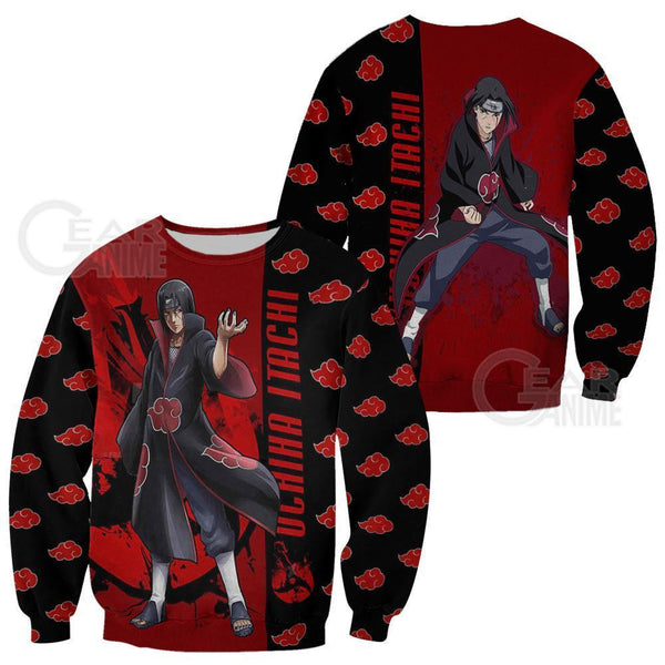 Akatsuki Itachi Hoodie Shirt Anime Jacket