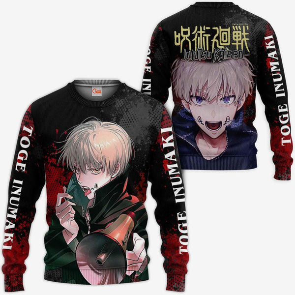 Toge Inumaki Hoodie Shirt Anime Jacket