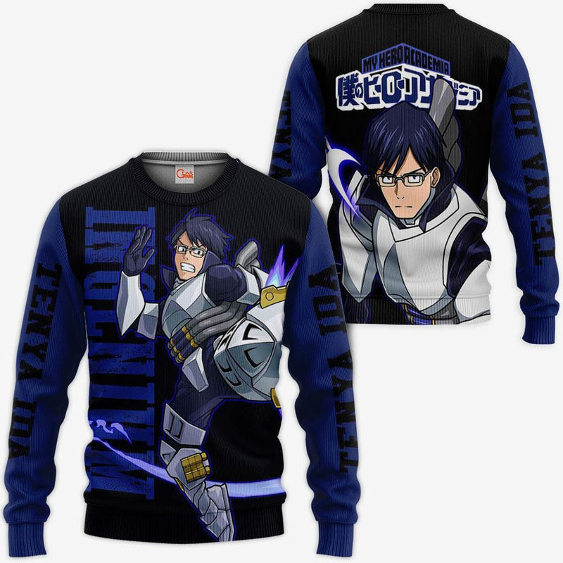 Tenya Ida Shirt Ingenium Hero Anime Zip Jacket