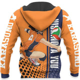 Karasuno Nishinoya Yuu Hoodie Anime Shirt