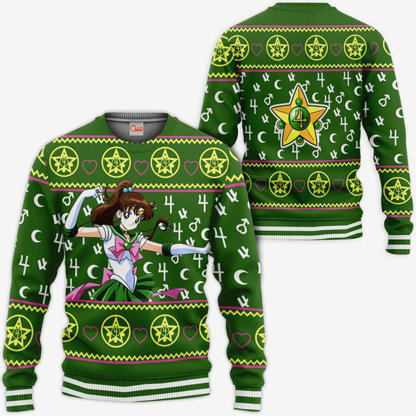 Sailor Jupiter Ugly Christmas Sweater Xmas Gifts Idea