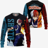 Shoto Todoroki Hoodie Shirt Anime Jacket