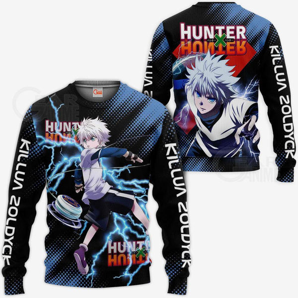 Killua Zoldyck Shirt Anime Hoodie Jacket