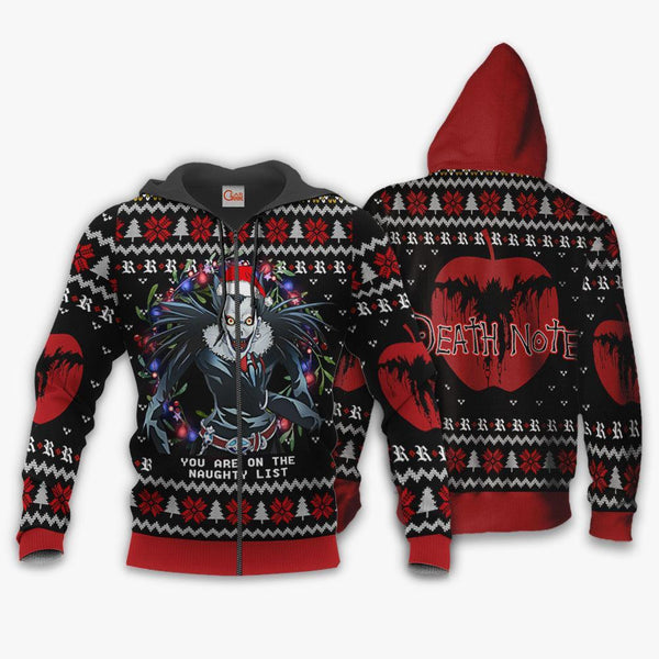 Ryuk Ugly Christmas Sweater Dnote Xmas Gift VA11