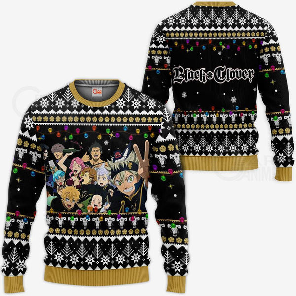 Black Bull Ugly Christmas Sweater Xmas Gift VA11