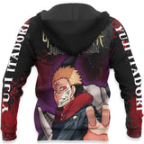 Yuji Itadori Hoodie Shirt Anime Jacket