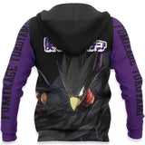 Fumikage Tokoyami Shirt Jet Black Hero Anime Zip Jacket