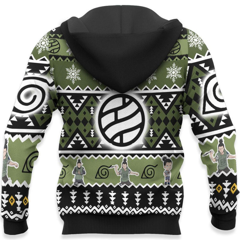 Shikamaru Ugly Christmas Sweater Anime Xmas Gifts Idea