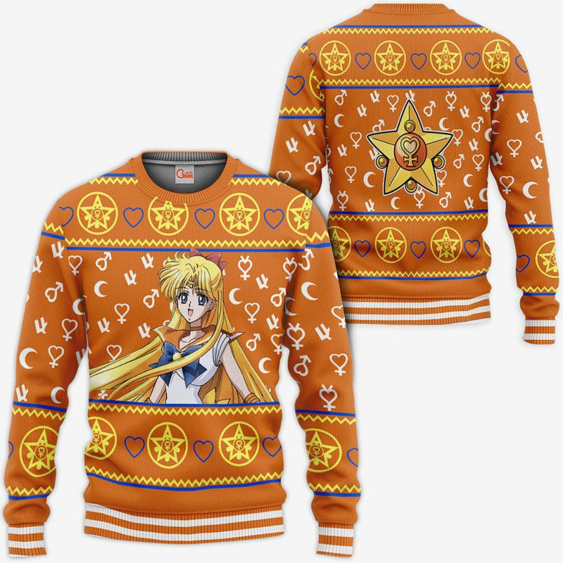 Sailor Venus Ugly Christmas Sweater Sailor Xmas Gifts Idea