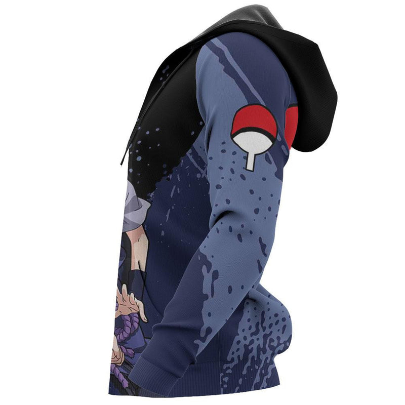 Uchiha Sasuke Hoodie Shirt Jacket