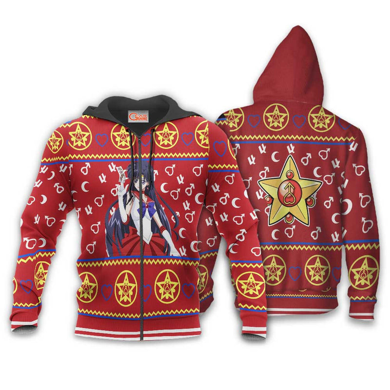 Sailor Mars Ugly Christmas Sweater Xmas Gifts Idea