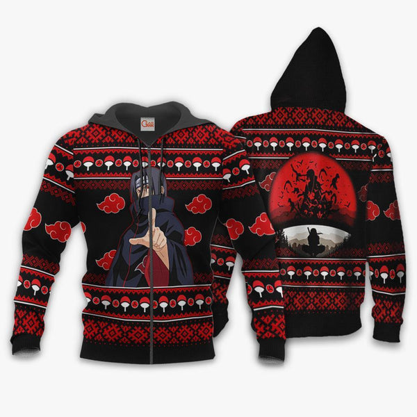 Itachi Ugly Christmas Sweater Akatsuki Xmas Gift VA10