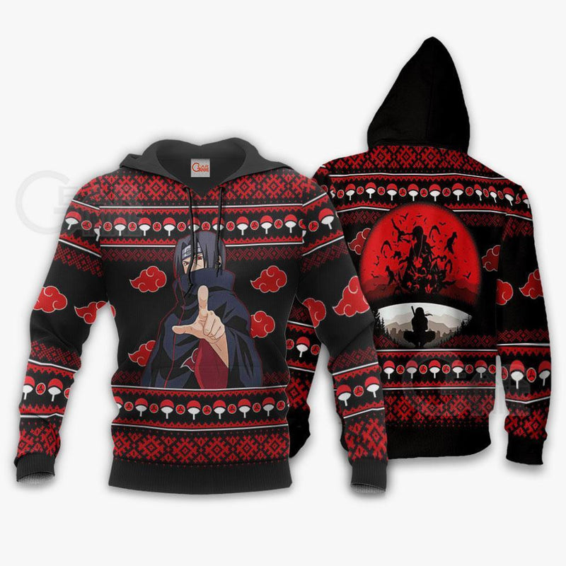 Itachi Ugly Christmas Sweater Akatsuki Xmas Gift VA10